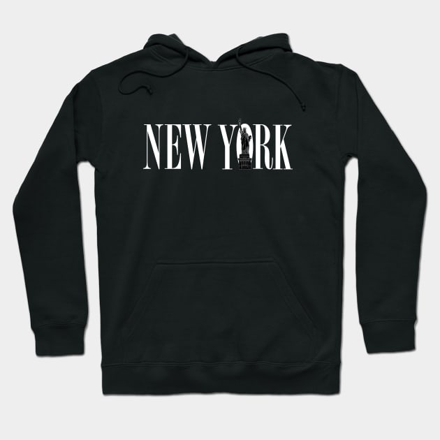 New York, USA Statue of Liberty Hoodie by Suniquin